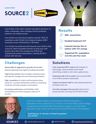 core & main case study